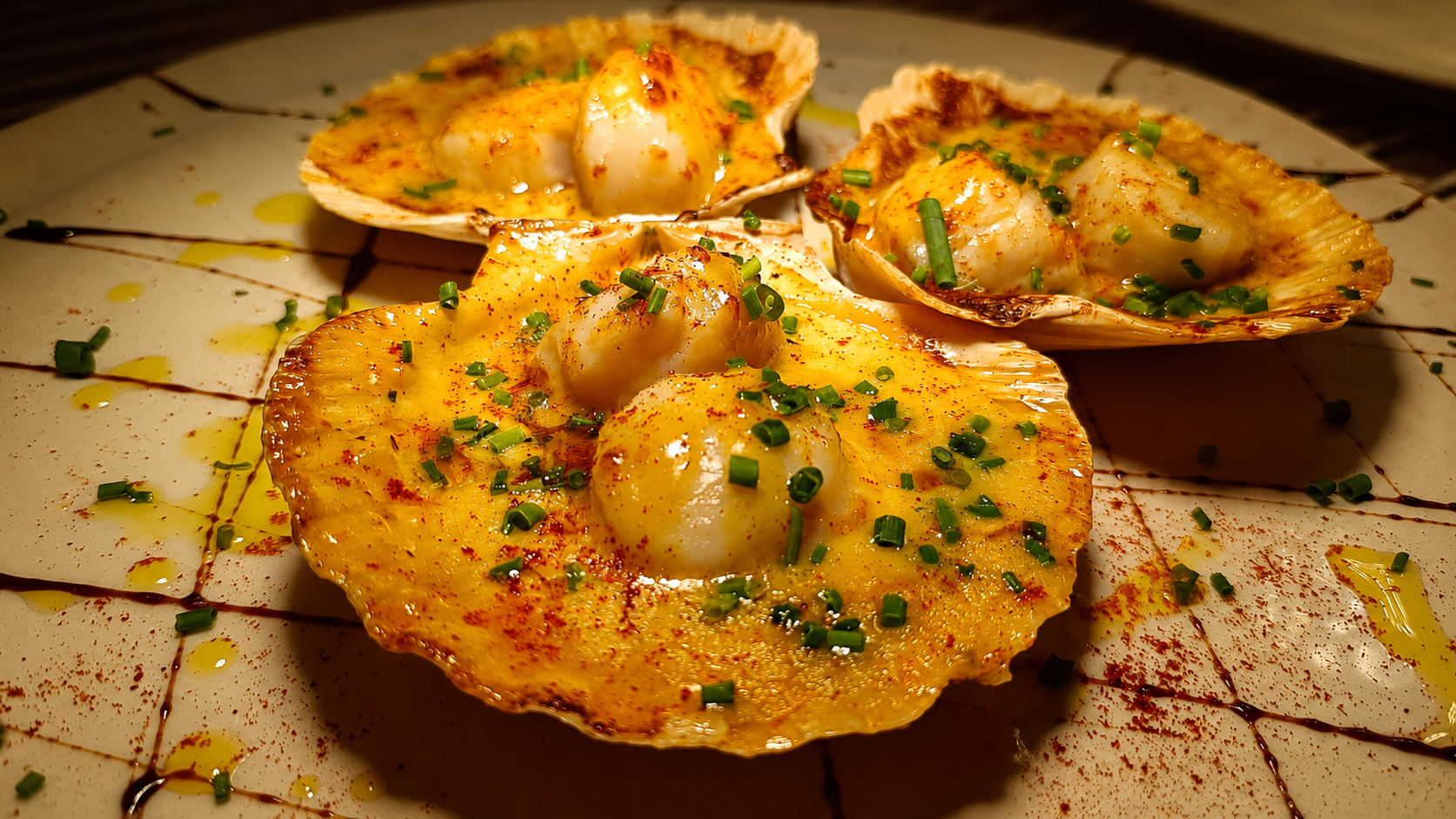 VIEIRAS GRATINADAS